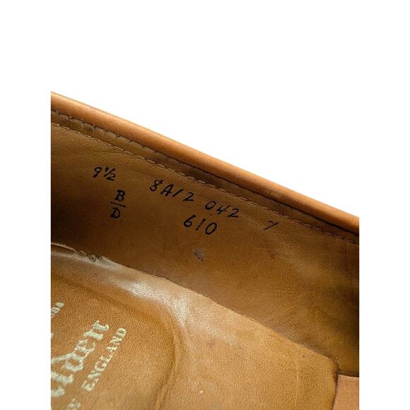 Alden 610 Wingtip Kiltie Tassel Loafer Size 9.5 Mens B/D Brown Leather USA main image 13